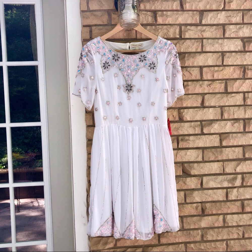 ASOS Gemstone-Embroidered Dress